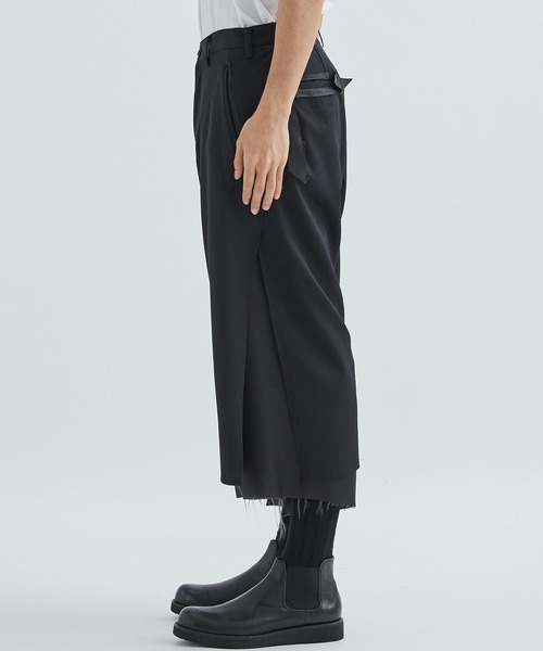 sulvam 23ss スラックス sulvam スラックス 「sulvam/サルバム」Classic bandage pants