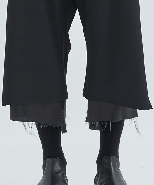 sulvam 23ss スラックス sulvam スラックス 「sulvam/サルバム」Classic bandage pants