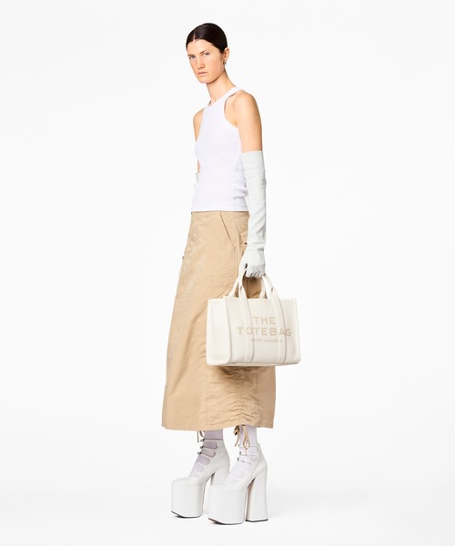 トートバッグ THE LEATHER MEDIUM TOTE BAG/ザ レザー ミディアム トートバッグ レディース メンズの画像