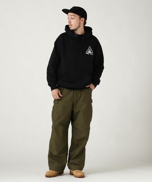 AVIREX パーカー 「WEB＆DEPOT限定」BLACK SCORPION SWEAT PULL