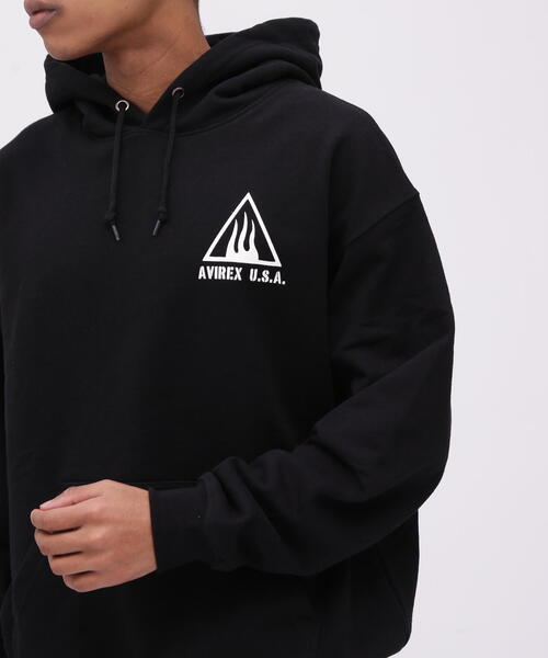 AVIREX（アヴィレックス） パーカー 「WEB＆DEPOT限定」BLACK SCORPION