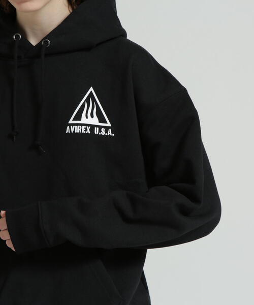 AVIREX（アヴィレックス） パーカー 「WEB＆DEPOT限定」BLACK SCORPION