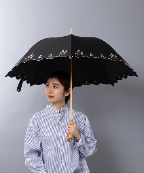 ミモザ　花柄　長傘　新品未使用 花咲く傘】 ミモザ 【花柄】 - Hanayuki GALLERY | minne byGMO