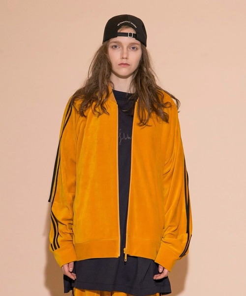 my beautiful landlet ジャージ ブルゾン adidas my beautiful landlet ブルゾン アウター 「my 」VELOR JERSEY
