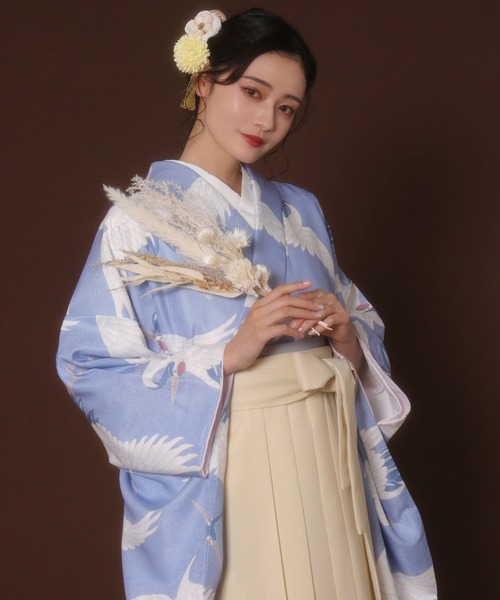 KYOETSU 着物 袴4点セット 華やかF レディース : ZOZOTOWN Yahoo