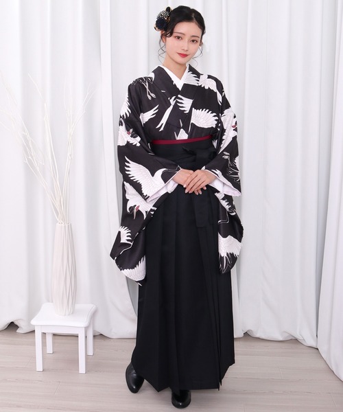 KYOETSU 着物 袴4点セット 華やかD レディース : ZOZOTOWN Yahoo
