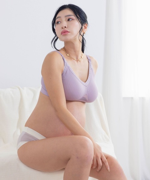 SweetMommy(授乳服&マタニティ) マタニティ 24時間育乳 ニット