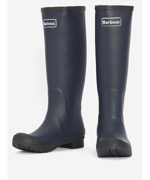 レインブーツ　長靴　レディース　Barbour Snowdon サイドストラップ レインブーツ（レディース
