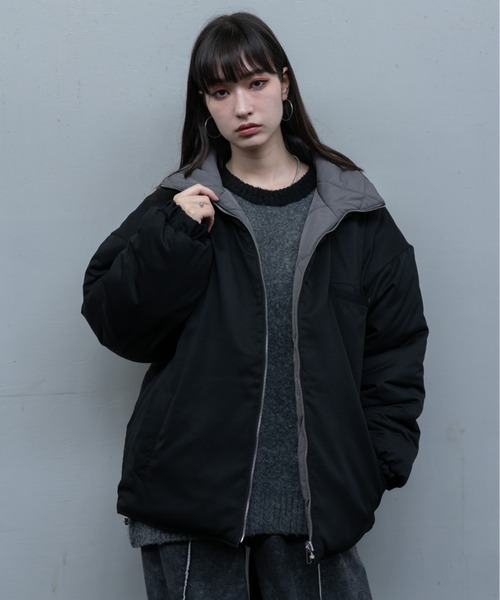 【ジャーナルスタンダードレリューム】ボアボンディングブルゾン ファー付き襟 スタンドボアブルゾン（ボア・フリース）｜JOURNAL STANDARD