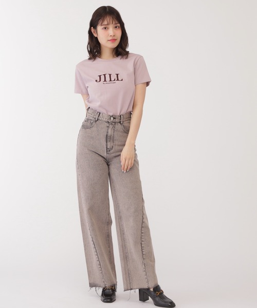 JILLページ JILL by JILL STUART｜オーガニックコットンフロッキーロゴT