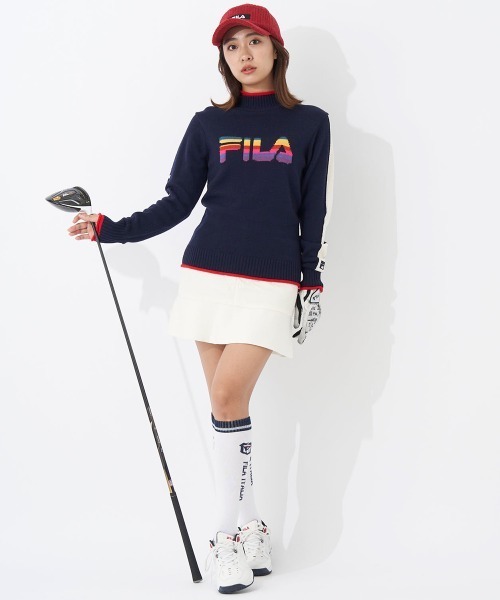 FILA GOLF スカート 蓄熱ニット×中綿スカートセット : ZOZOTOWN Yahoo