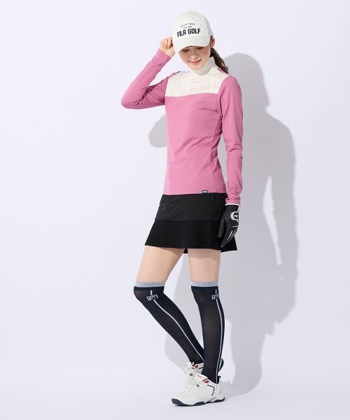 FILA カラーブロック スカート・トップスセット FILA GOLF マルチストレッチマットスカート（はっ水・ストレッチ