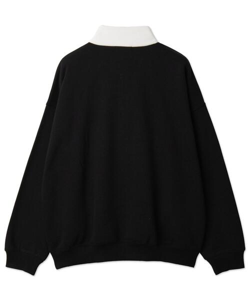 WEGO トレーナー スウェット WEGO/サークルロゴハーフジッププル