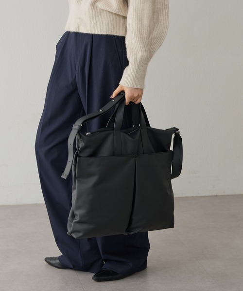 IACUCCI ショルダーバッグ タッソ 2WAYトートVITELLO メンズ