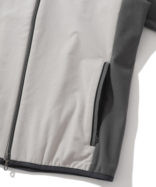 【美品】MARK&LONA ゴルフ ジャケットM (グレー) MARK&LONA（マークアンドロナ） ブルゾン アウター Zoom Stretch