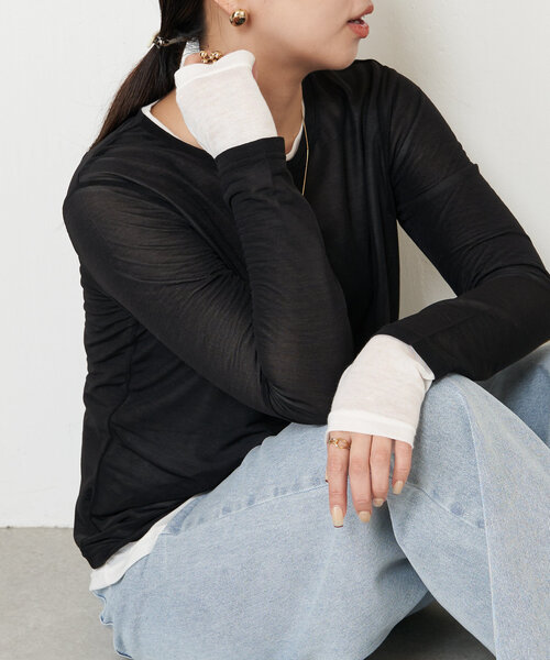 Jena espace merveilleux tシャツ 2セットシアーロンT2
