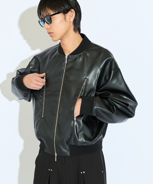 ⭐︎新品⭐︎ヒューマン ウーマン⭐︎ストレッチコードブルゾン⭐︎ネイビー⭐︎Mサイズ⭐︎ タフタブルゾン（98-21BE05-203）｜コムサイズム（COMME CA ISM