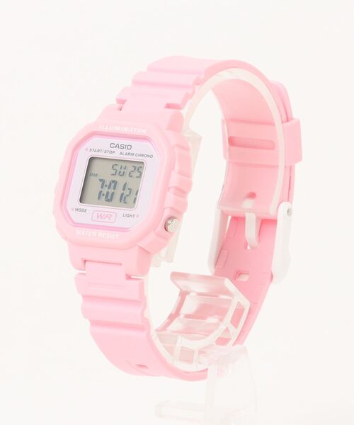 CASIO データバンクデジタル腕時計 ピンク CASIO データバンク ピンク - メルカリ