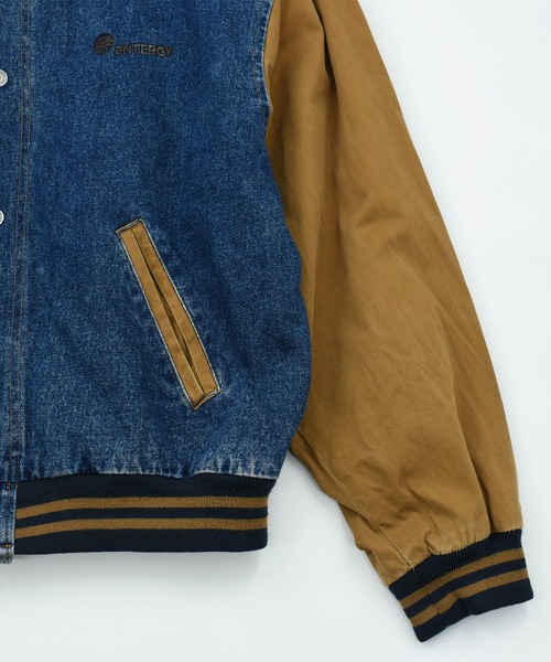 新品未使用　ヴィンテージ　  JEANS スタジャン VINTAGE スタジャン 「ヴィンテージ古着」90's Dunbrooke 企業ロゴ
