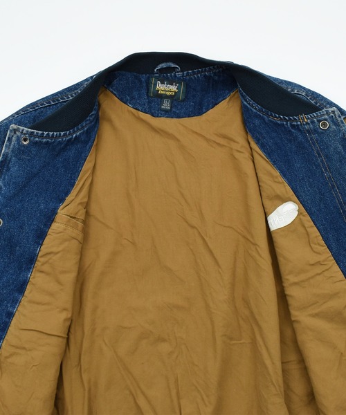 新品未使用　ヴィンテージ　  JEANS スタジャン VINTAGE スタジャン 「ヴィンテージ古着」90's Dunbrooke 企業ロゴ