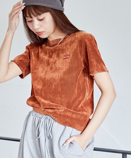 umbro tシャツ UMBRO × PUBLUX/アンブロ ワンポイント刺