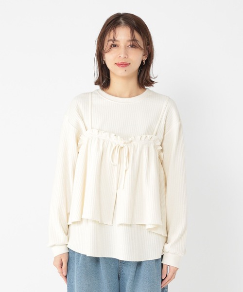 studio CLIP（スタディオクリップ） tシャツ ワッフルビスチェセット