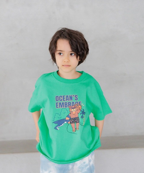 BAYFLOW tシャツ 「ゆったりサイズ♪」アニマルアソートT(KIDS