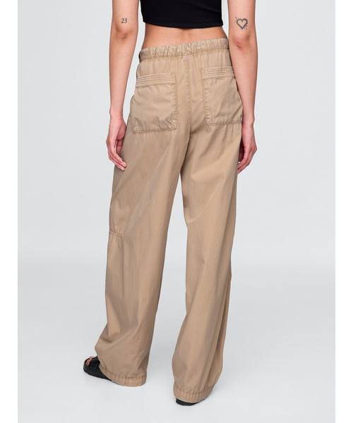 GAP XS ローライズ バレル パラシュートパンツ　新品タグ付き Gap公式オンラインストア | パラシュートパンツ