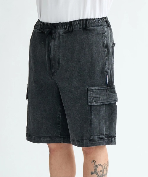 DC SHOES カーゴパンツ 25 WIDE CARGO SHORT/DCウエストゴム
