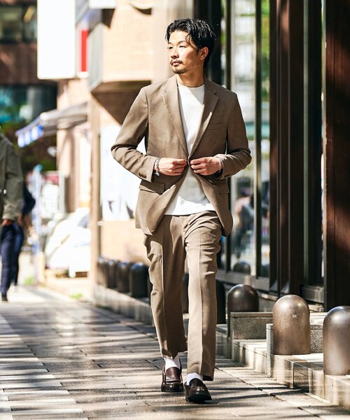 417 EDIFICE セットアップ ”吸水速乾” EVALET メッシュ