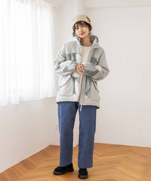 「niko and...」 ブルゾン LARGE クリーム レディース_画像2