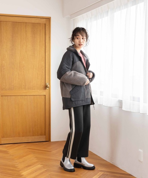 「niko and...」 ブルゾン LARGE クリーム レディース_画像7