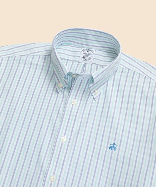 BROOKS BROTHERS シャツ ストレッチオックスフォード GFロゴ