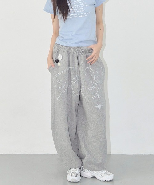 FANCY CLUBのAngel Vintage Sweatpants 全4色 FANCY CLUB】ANGEL VINTAGE SWEATPANTS | OUR BRAND,FANCY CLUB