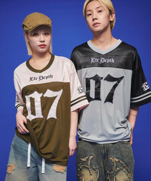 LTR DEPTH tシャツ DEPTH/「25年春夏新作」ナンバリングホッケー