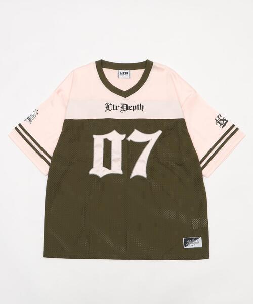 LTR DEPTH tシャツ LTR DEPTH/ナンバリングホッケーT メンズ