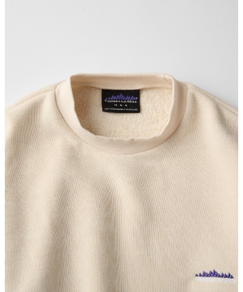 THOUSAND MILE（サウザンドマイル） 「THOUSAND MILE」KNIT FLEECE 