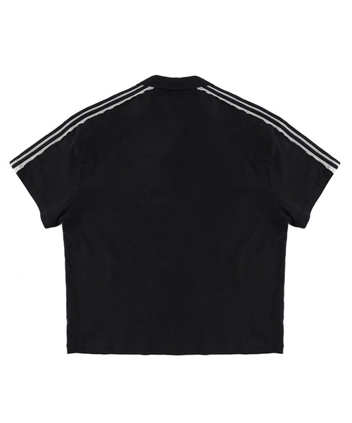 MASONPRINCE ポロシャツ オーバーサイズ 袖ライン柄 ポロシャツ PL3042