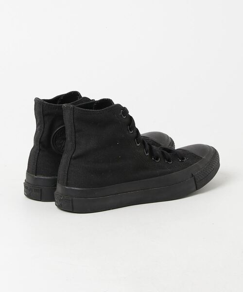 「CONVERSE」 ハイカットスニーカー 24.5cm ブラック レディース