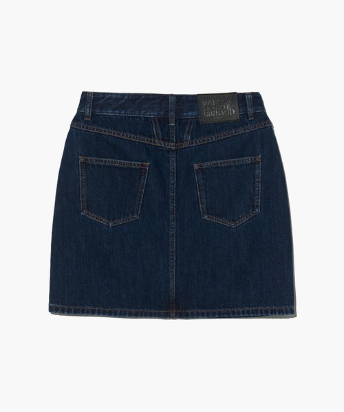 MARTHE FRANCOIS GIRBAUD　デニムスカート MARITHE + FRANCOIS GIRBAUD スカート W STRAIGHT DENIM MINI