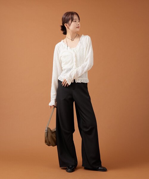 mystic スラックス パンツ 「EC限定カラーあり」25AWカーブ