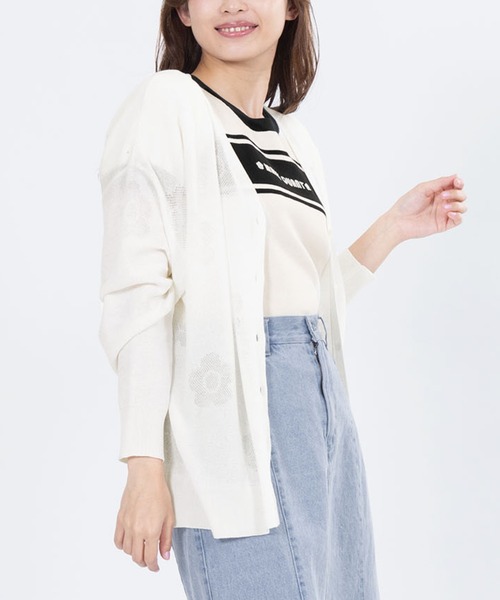 マリークワント MARY QUANT デイジーシアー カーディガン （ブラック） マリークワント MARY QUANT デイジーシアー カーディガン