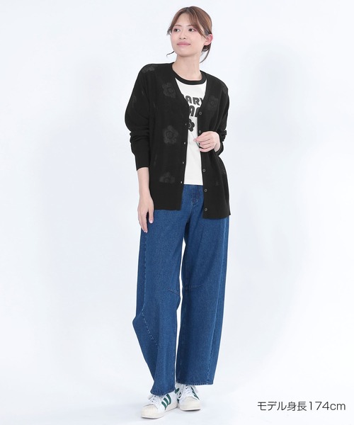カーディガン マリークワント mary quant デイジーシアー カーディガン レディース MARY QUANT ONLINE SHOP｜マリークヮントオンラインショップ