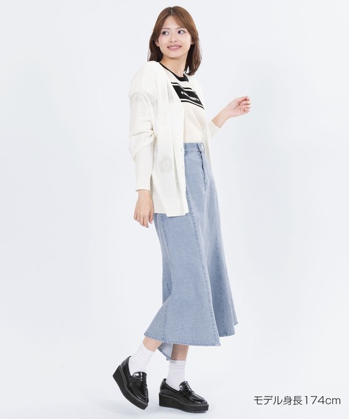 カーディガン マリークワント mary quant デイジーシアー カーディガン レディース MARY QUANT カーディガン マリークワント mary quant デイジー