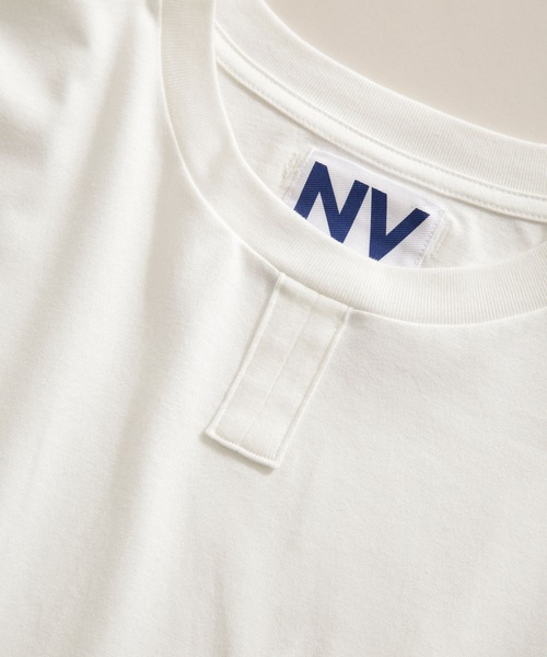 「NANO universe」 半袖Tシャツ M ネイビー メンズ