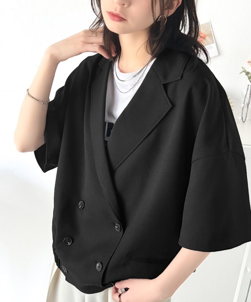 「classicalelf」 テーラードジャケット LARGE ベージュ レディース