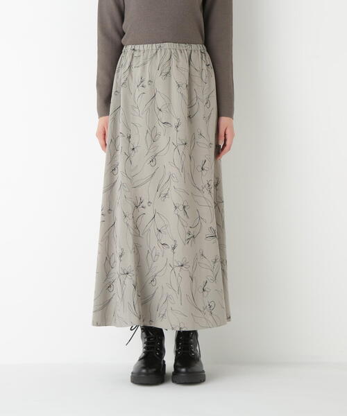 【新品】human woman　リップルペンシルスカート human woman ◇リップルペンシルスカート ブラック -ファッション通販