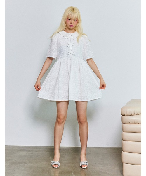 リトルサニーバイト/ワンピース Little sunny bite ワンピース 「little bite」star mini dress