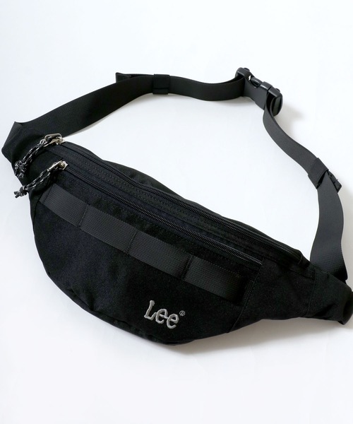 Lee（リー） ウエストポーチ ウエストバッグ 撥水 ロゴ ワンポイント
