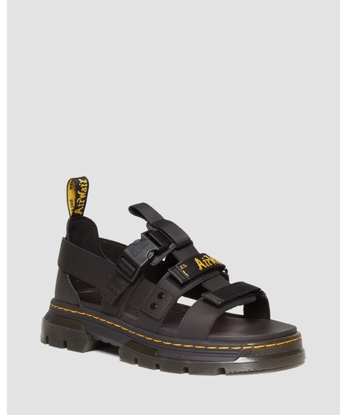 Dr.Martens(ドクターマーチン) フラットサンダル UK4 ブラック Dr.Martens(ドクターマーチン) フラットサンダル UK4 ブラック